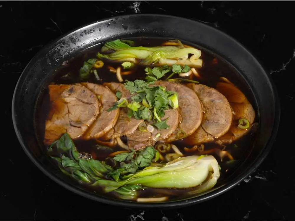 Beef Shank Noodle Soup at M Dumpling