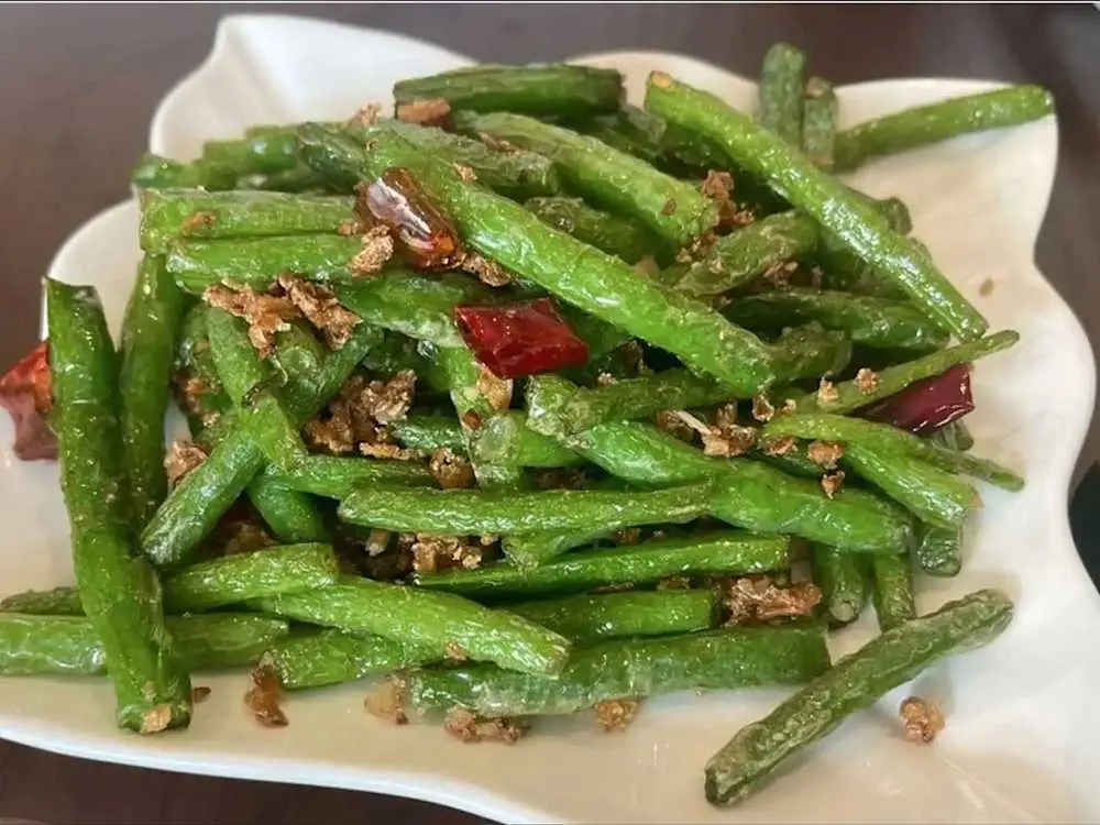 Garlic Stir Fry Green Bean at M Dumpling