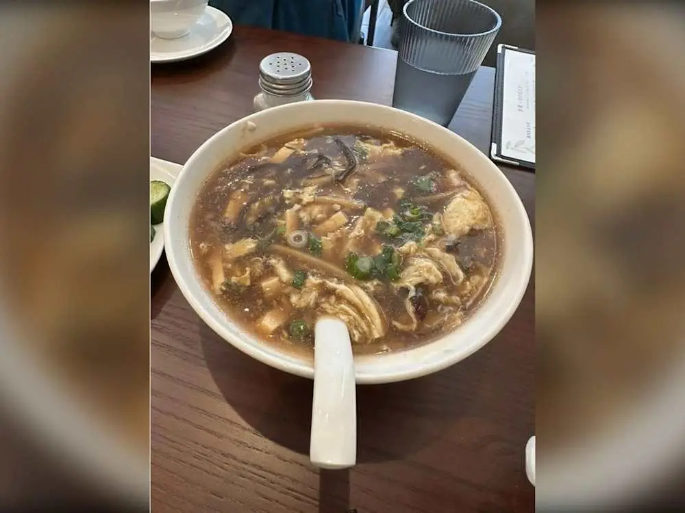 Hot & Sour Soup at M Dumpling