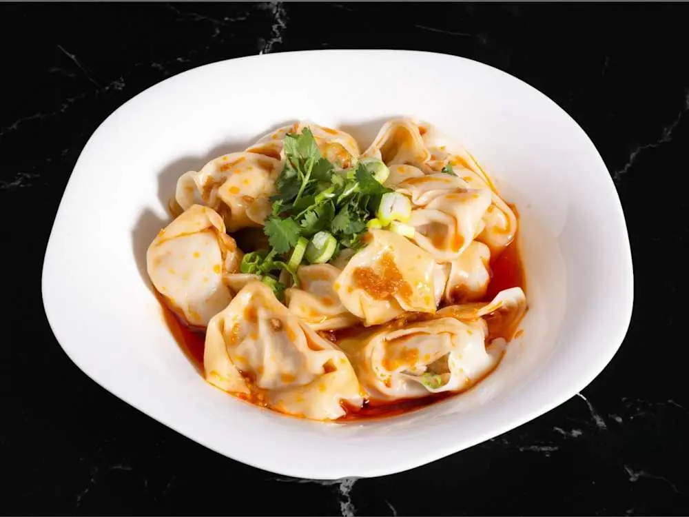 Red Oil Pork Wonton(10PC) at M Dumpling