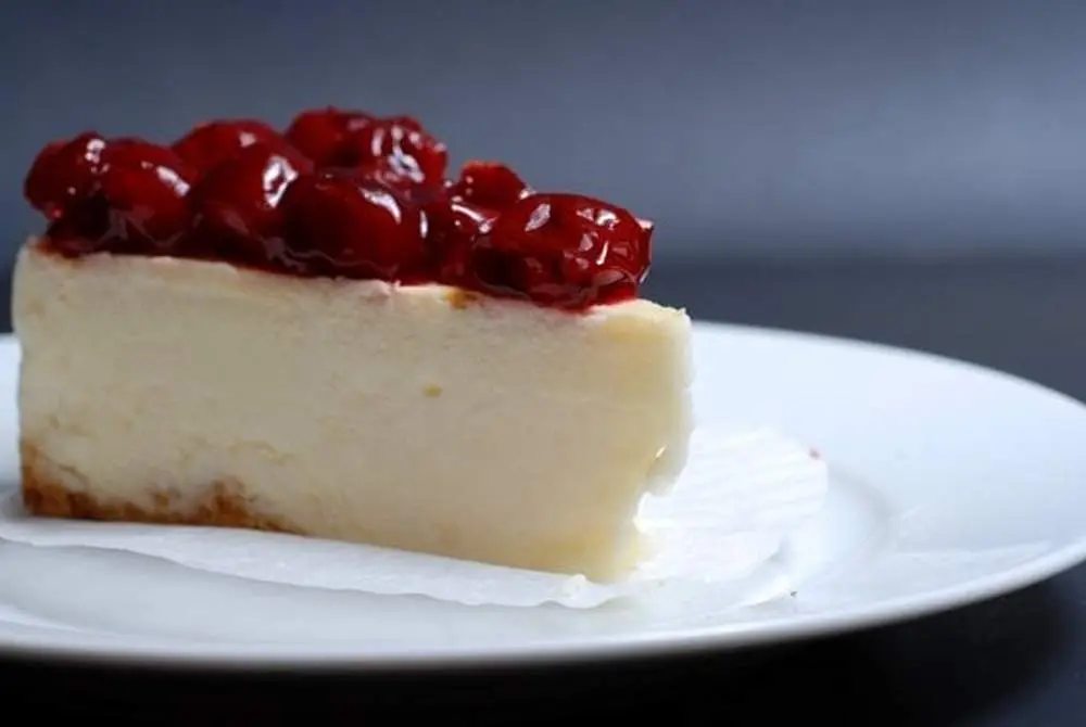 Cherry Cheese Cake Slice at Mary's Bakery