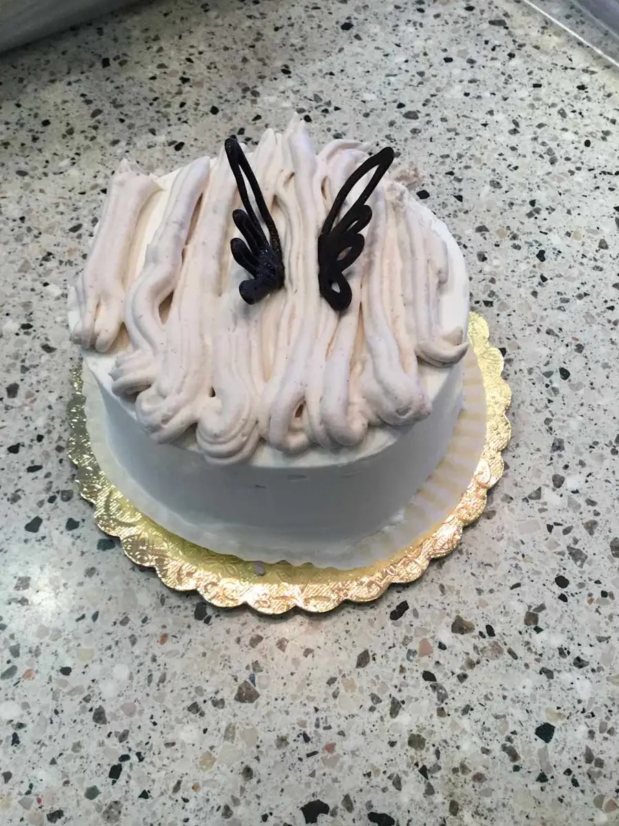 Chestnut Cake Slice at Mary's Bakery