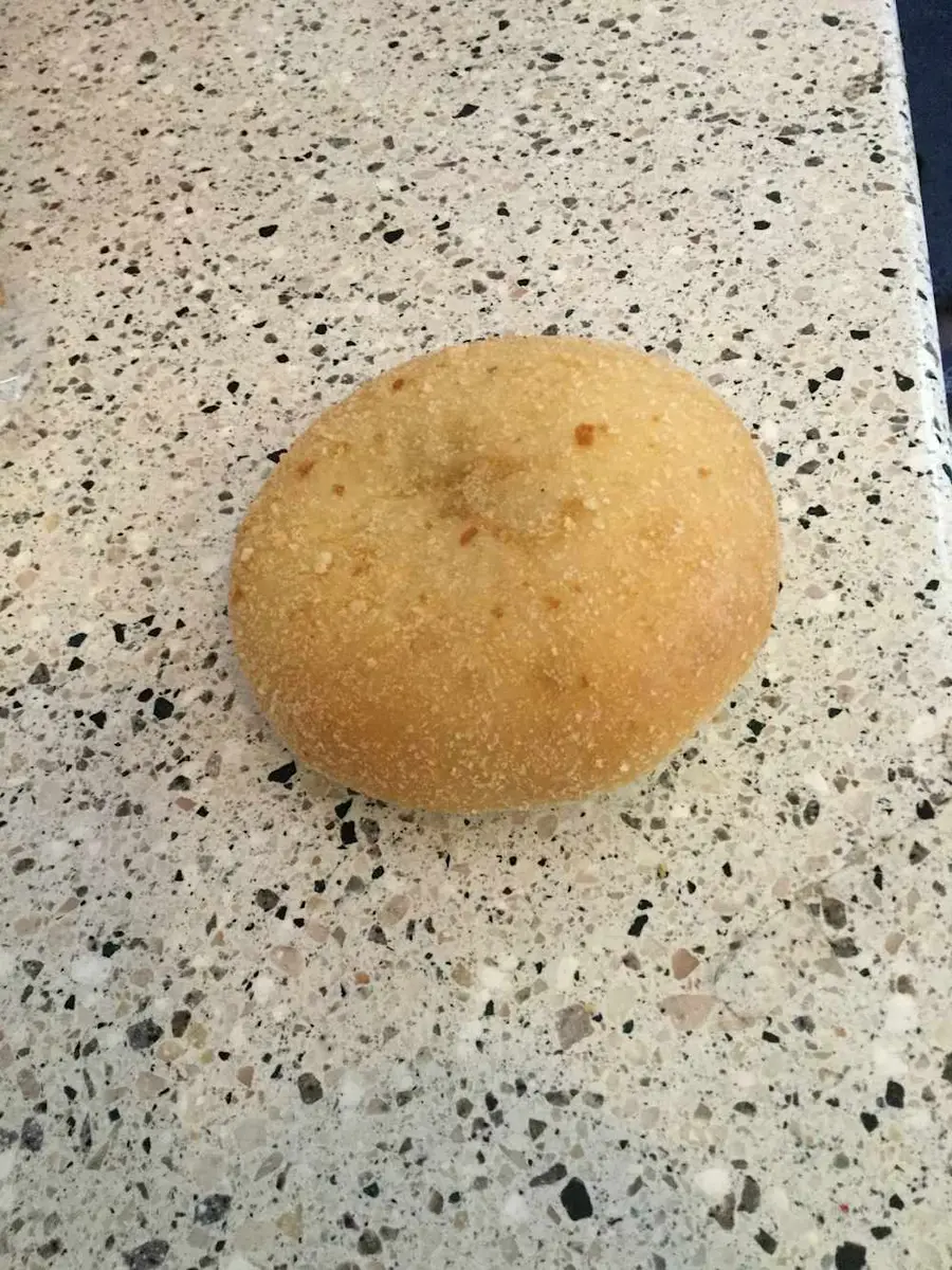 Curry Pork Bun at Mary's Bakery