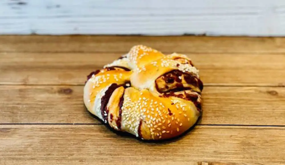 Red Bean Bun at Mary's Bakery