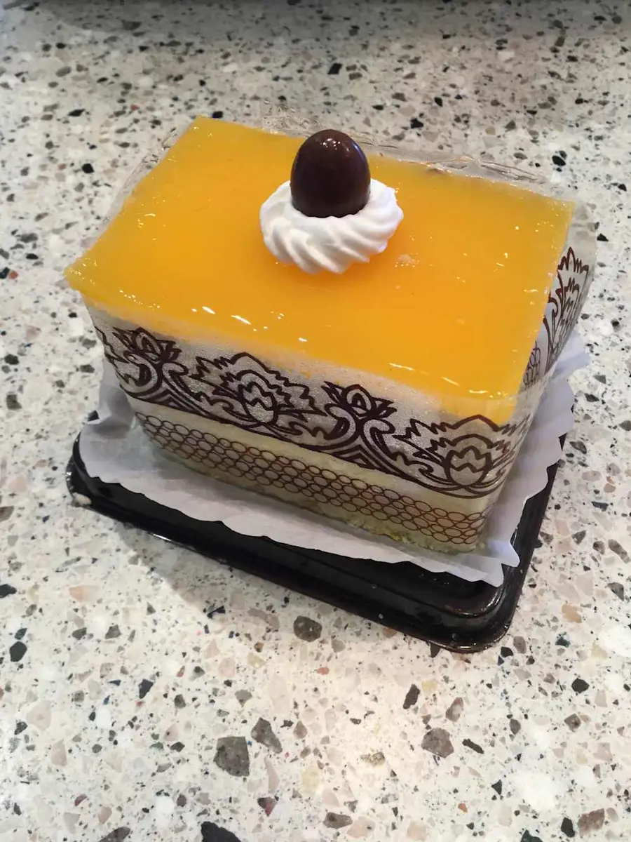 Tiramisu Mousse Cake Slice at Mary's Bakery