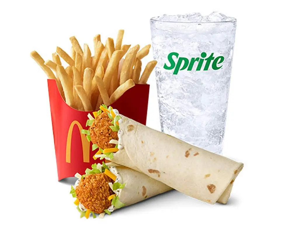 2 Ranch Snack Wrap® Meal at McDonald's