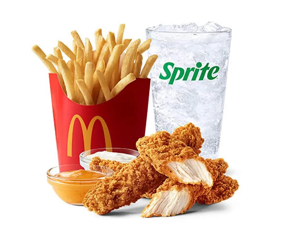 3 Piece McCrispy™ Strips Meal at McDonald's