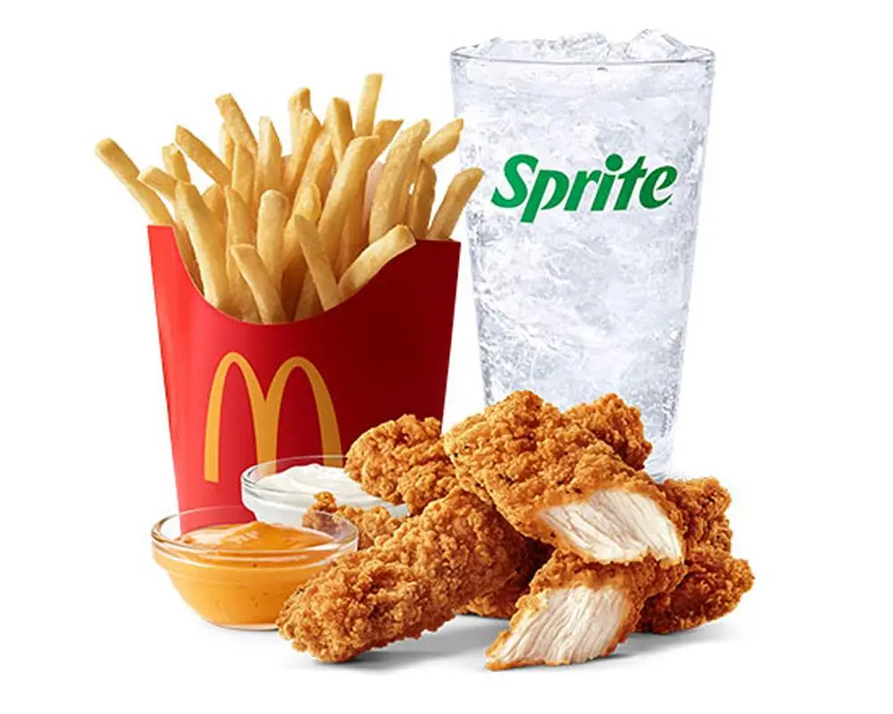 4 Piece McCrispy™ Strips Meal at McDonald's
