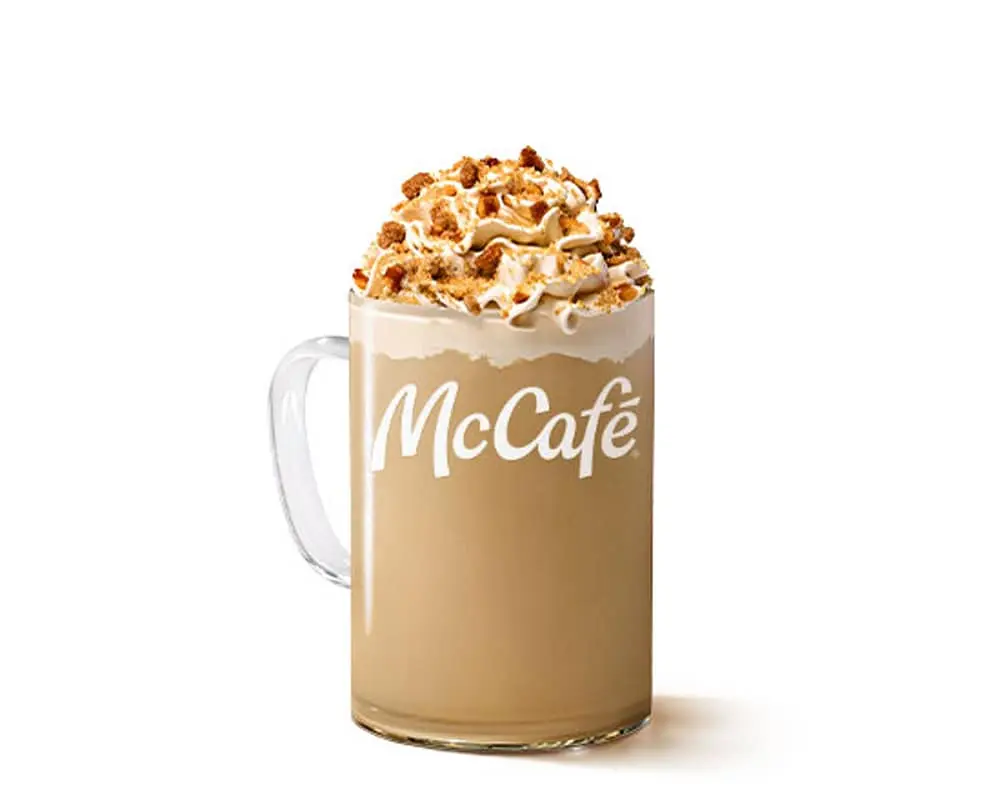 Caramel Apple Pie Latte at McDonald's