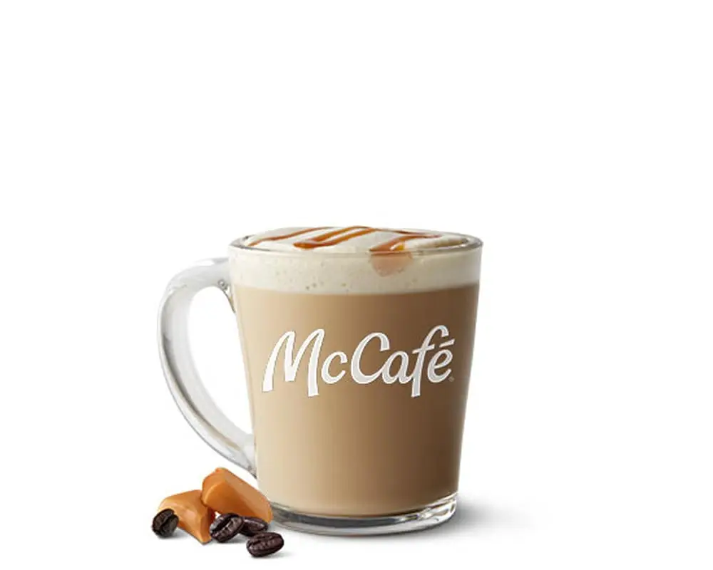 Caramel Macchiato at McDonald's