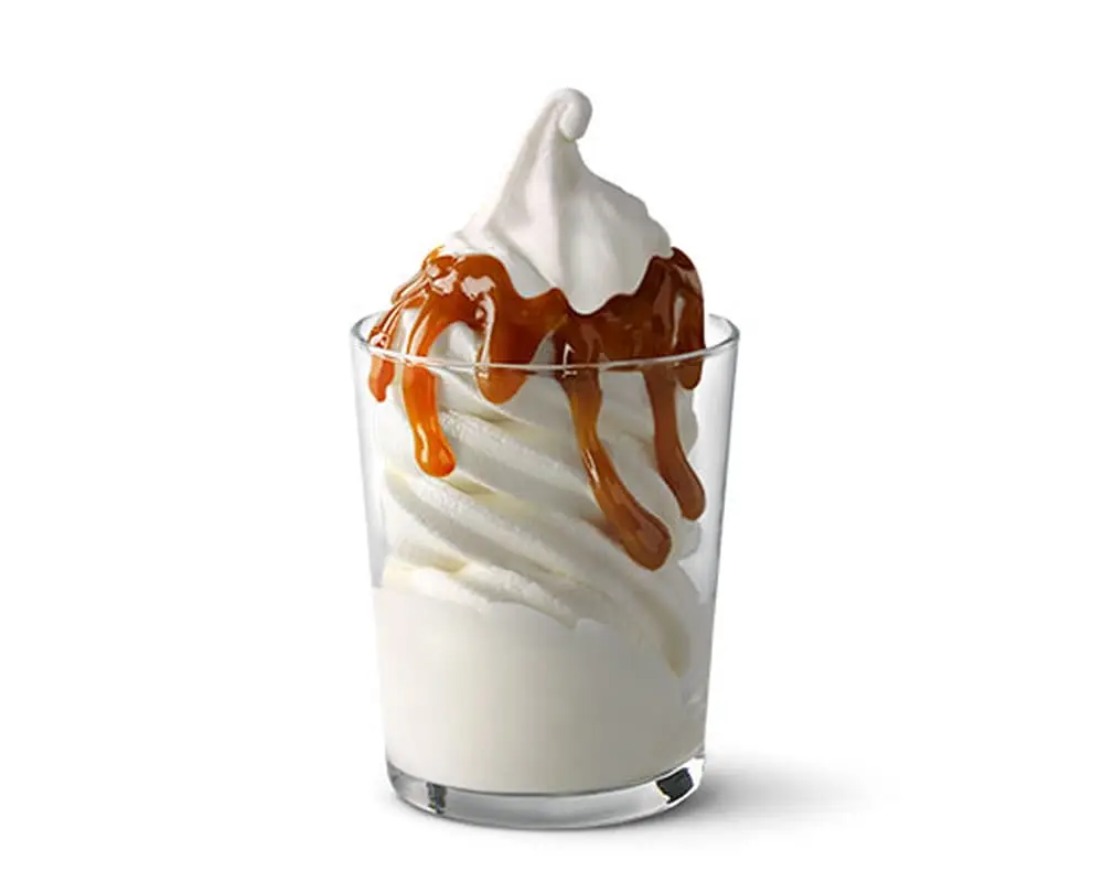 Caramel Sundae at McDonald's