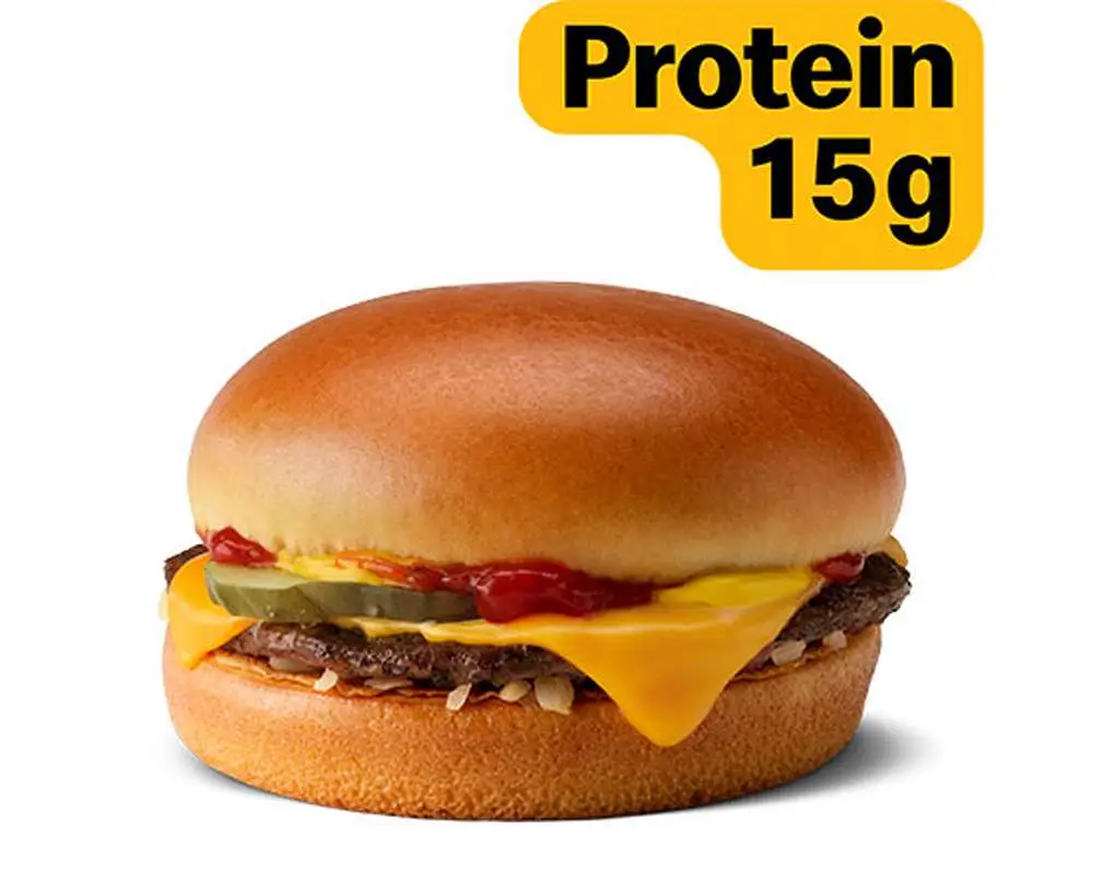 Cheeseburger at McDonald's