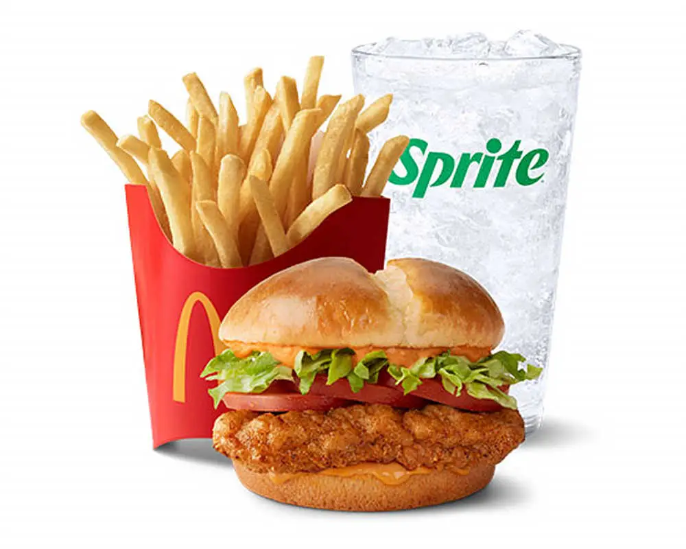 Deluxe Spicy McCrispy™ Meal at McDonald's