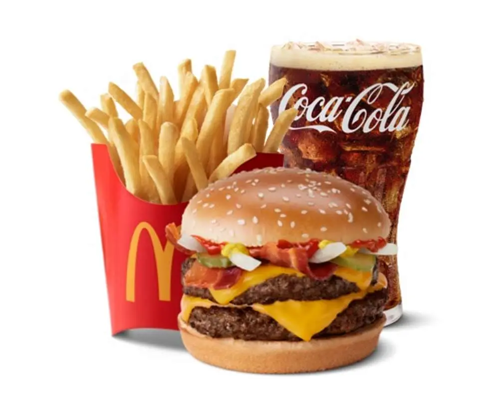 Double Bacon Quarter Pounder® with Cheese Meal at McDonald's