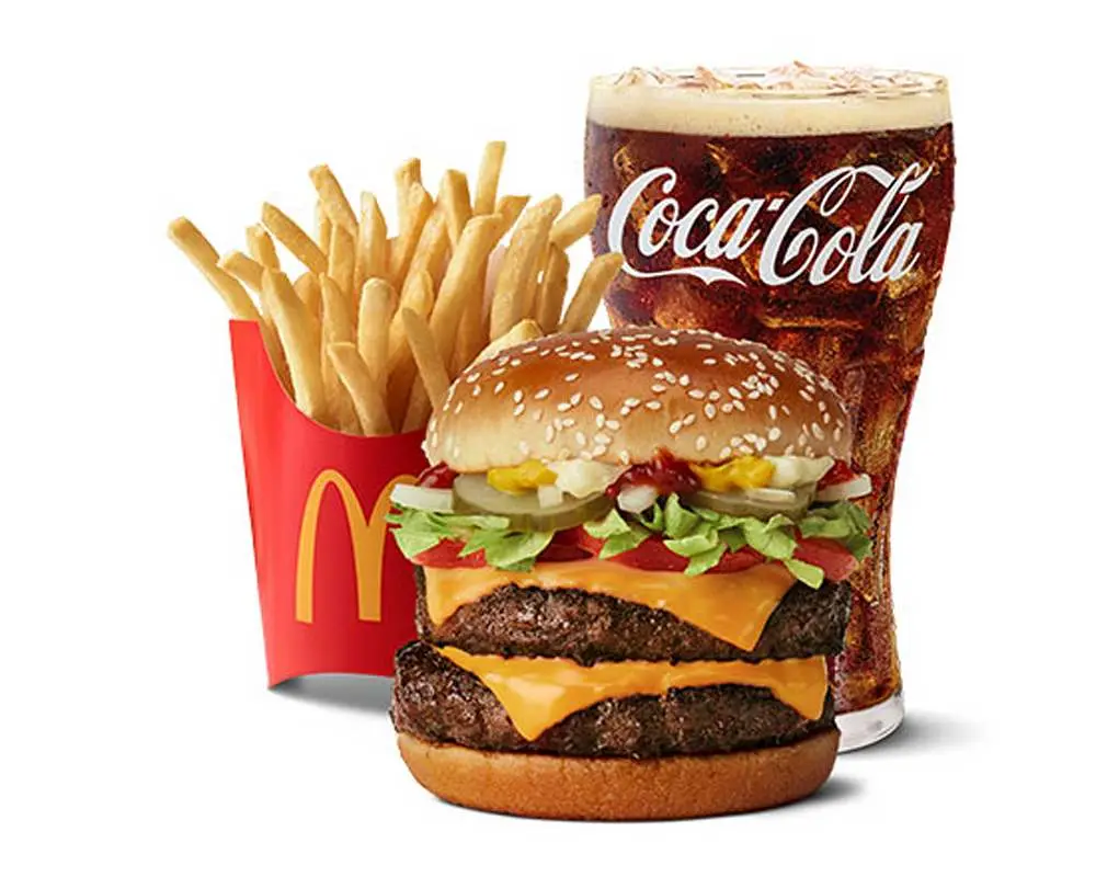 Double Quarter Pounder® with Cheese Deluxe Meal at McDonald's