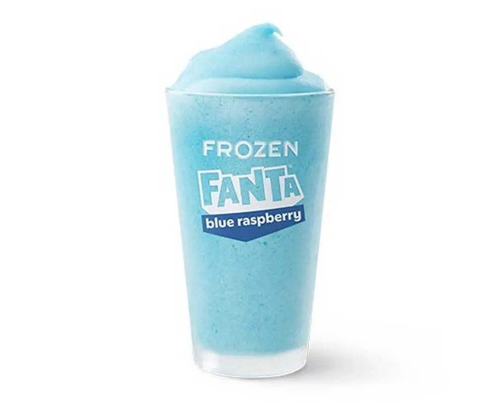 Frozen Fanta® Blue Raspberry at McDonald's
