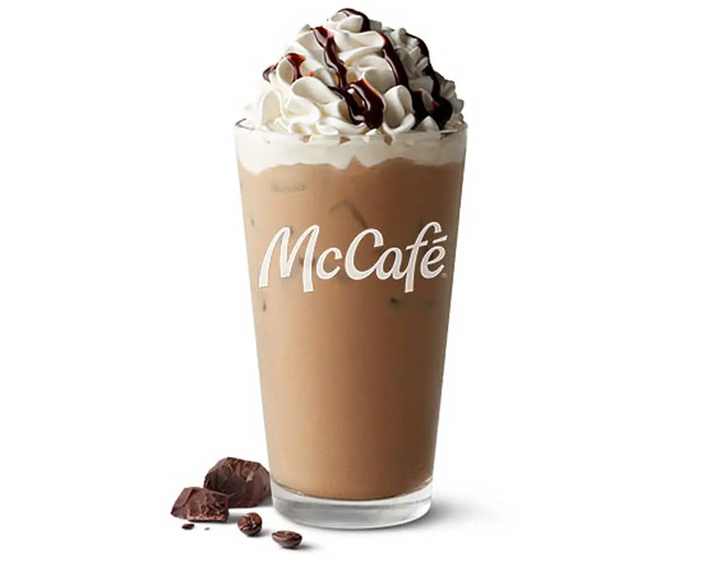 Iced Mocha at McDonald's