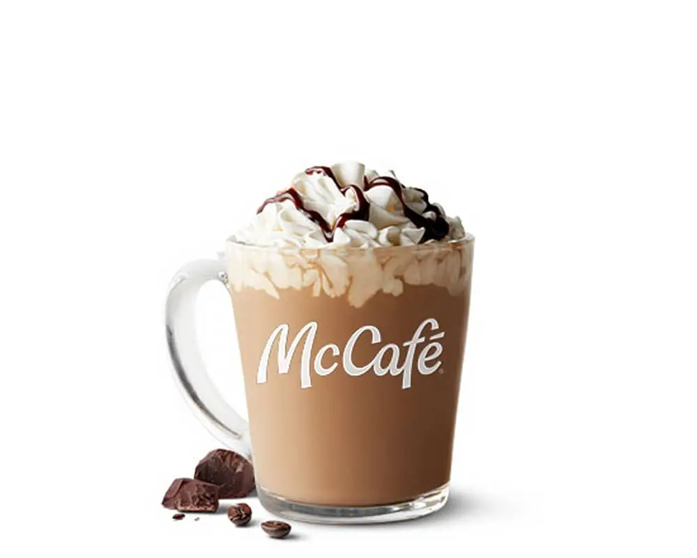 Mocha at McDonald's