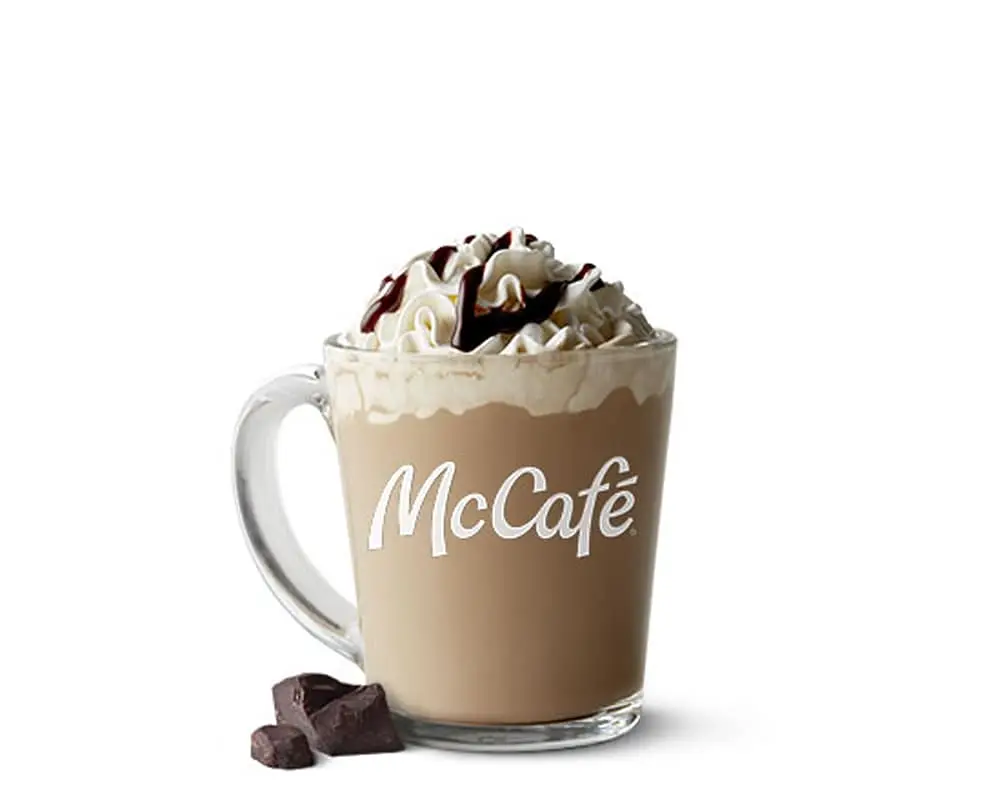Premium Hot Chocolate at McDonald's