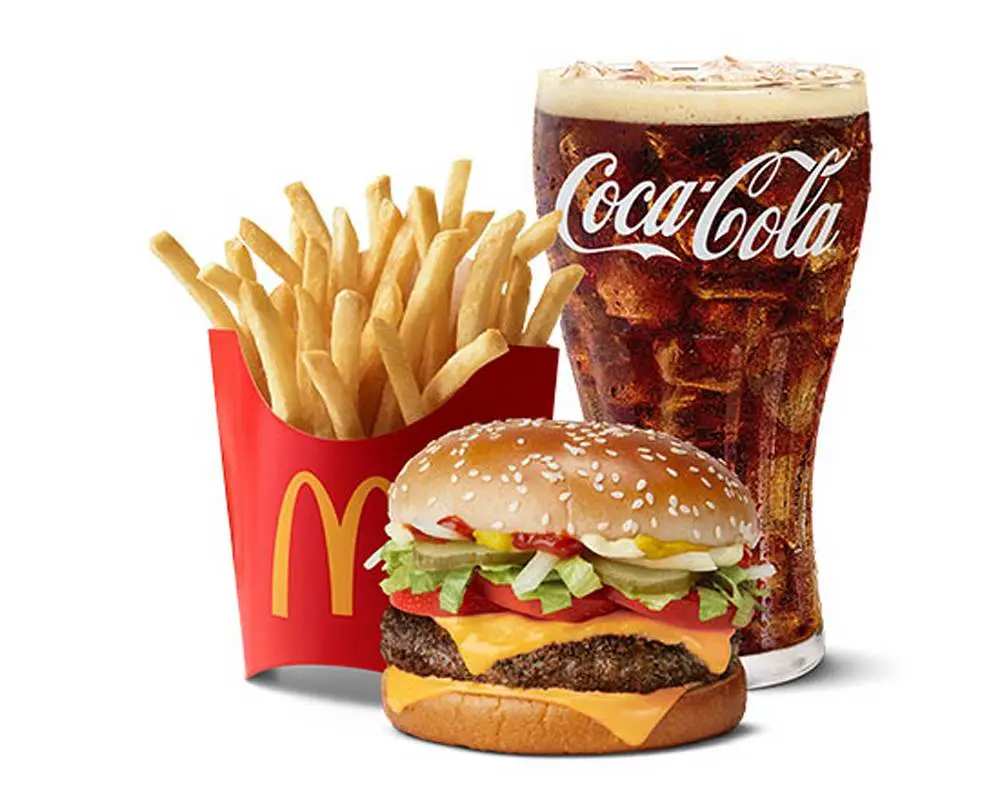 Quarter Pounder® with Cheese Deluxe Meal at McDonald's
