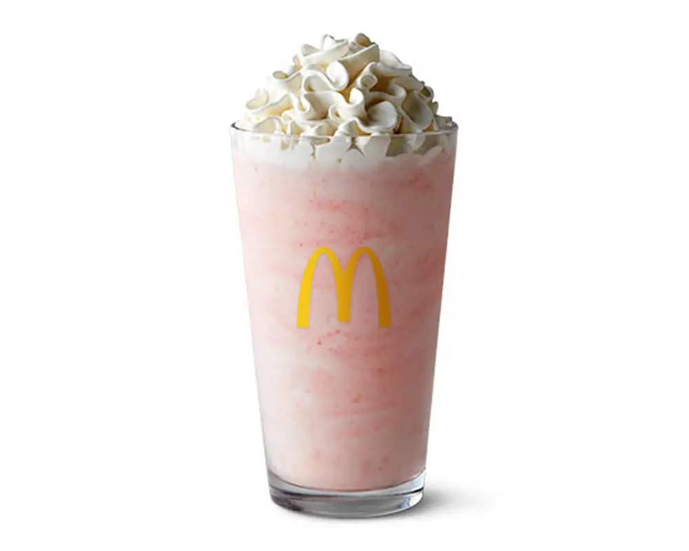 Strawberry Shake at McDonald's