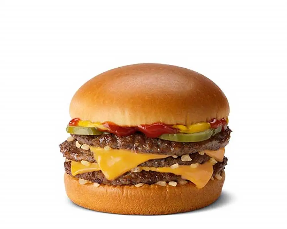Triple Cheeseburger at McDonald's