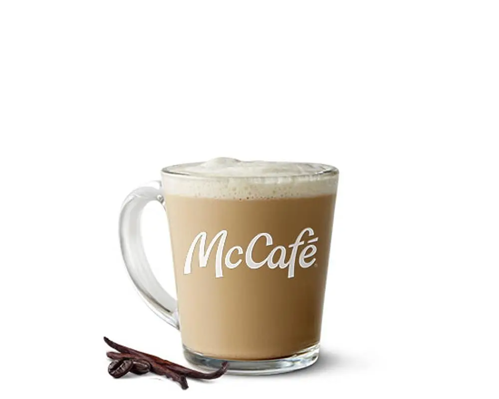 Vanilla Latte at McDonald's