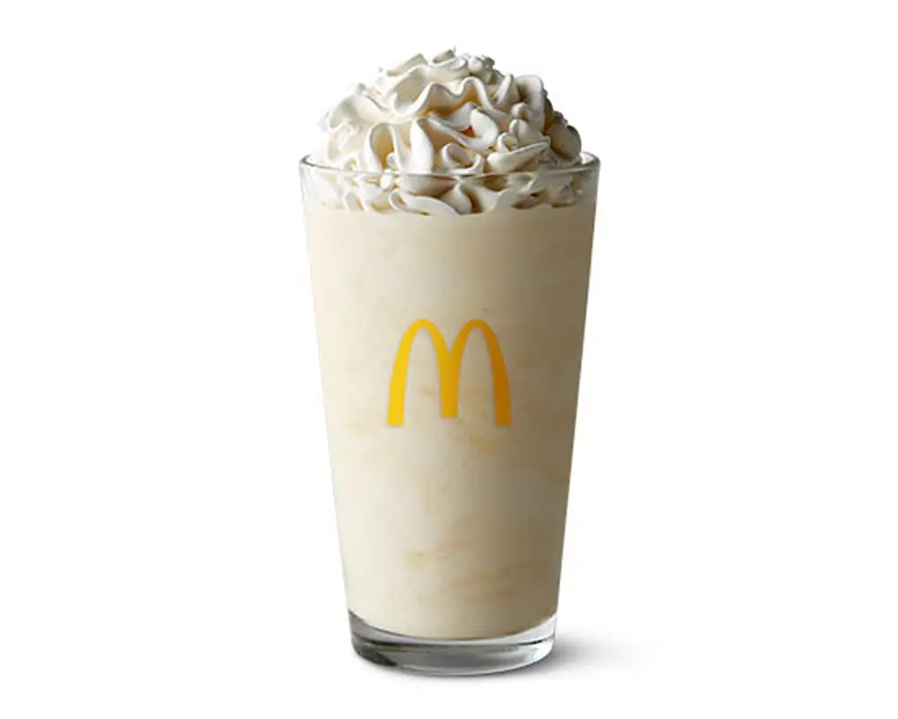 Vanilla Shake at McDonald's