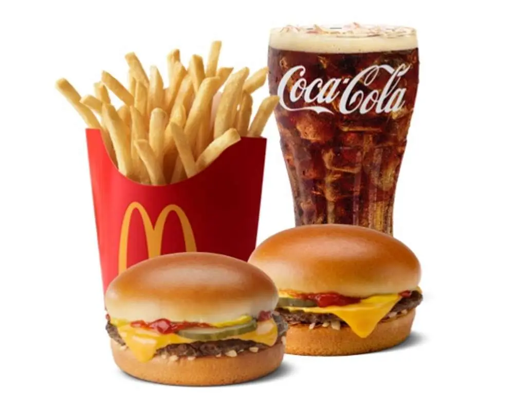 2 Cheeseburger Meal at McDonald's