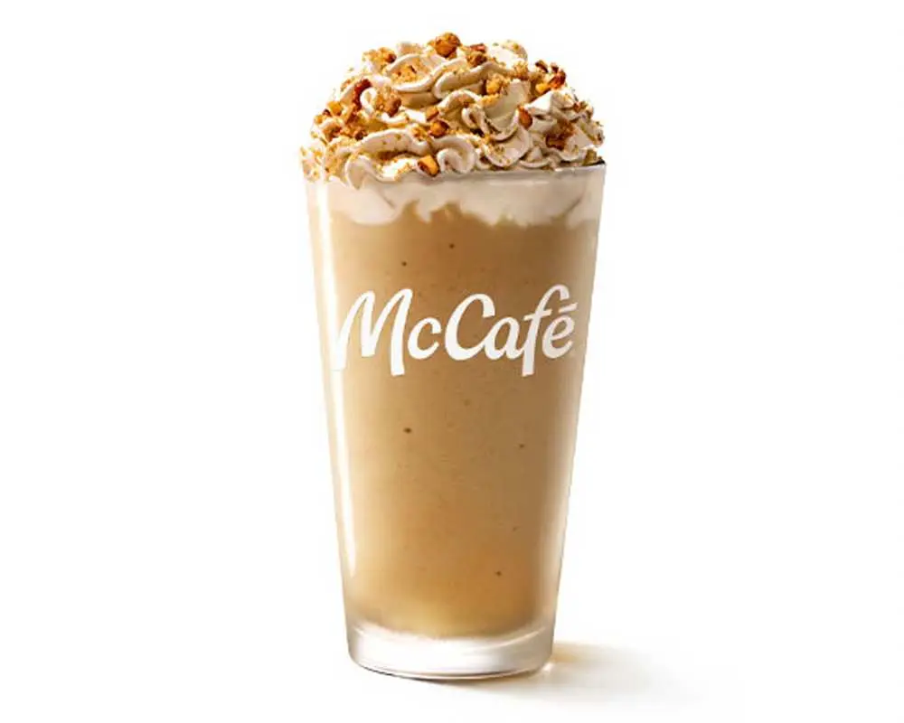 Caramel Apple Pie Frappé at McDonald's