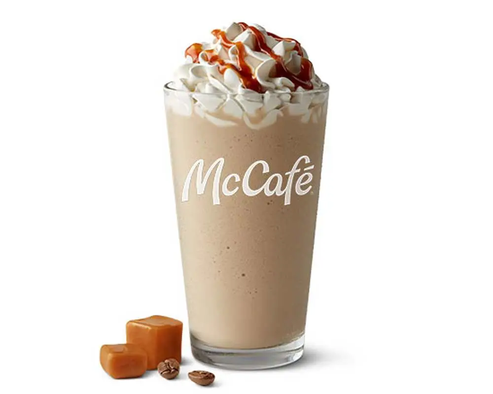 Caramel Frappé at McDonald's
