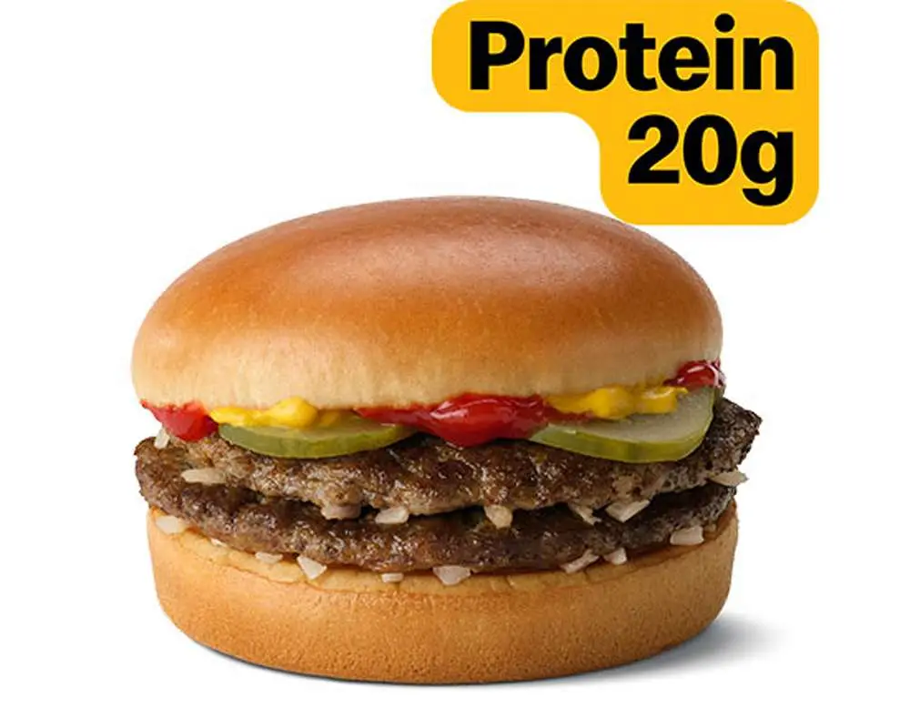 Double Hamburger at McDonald's