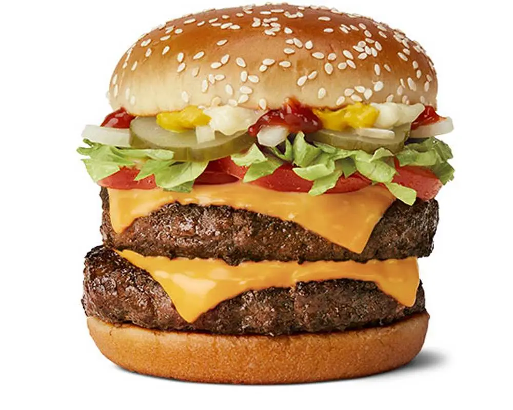 Double Quarter Pounder® with Cheese Deluxe at McDonald's