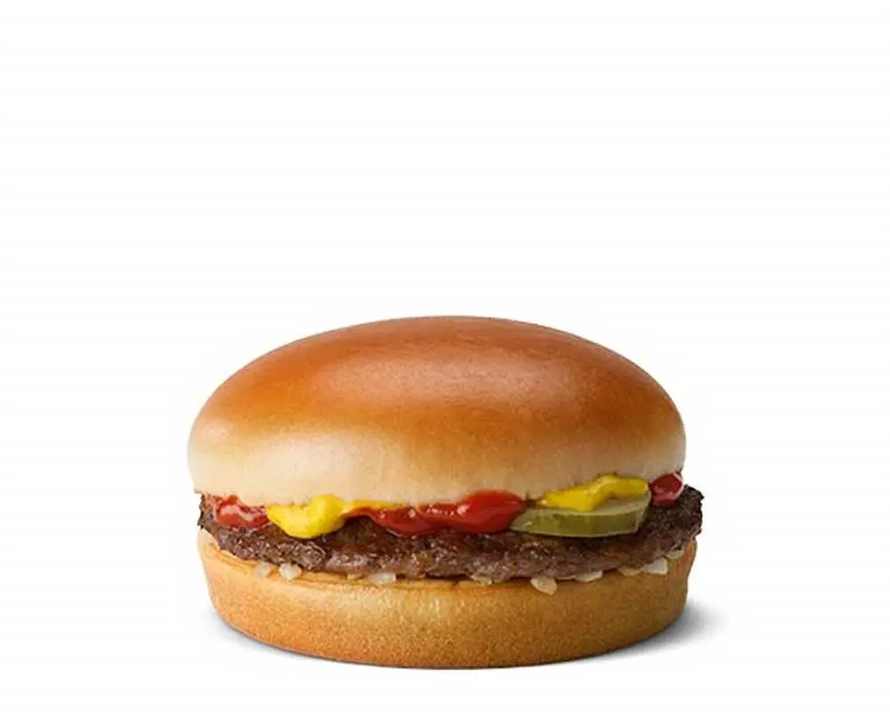 Hamburger at McDonald's