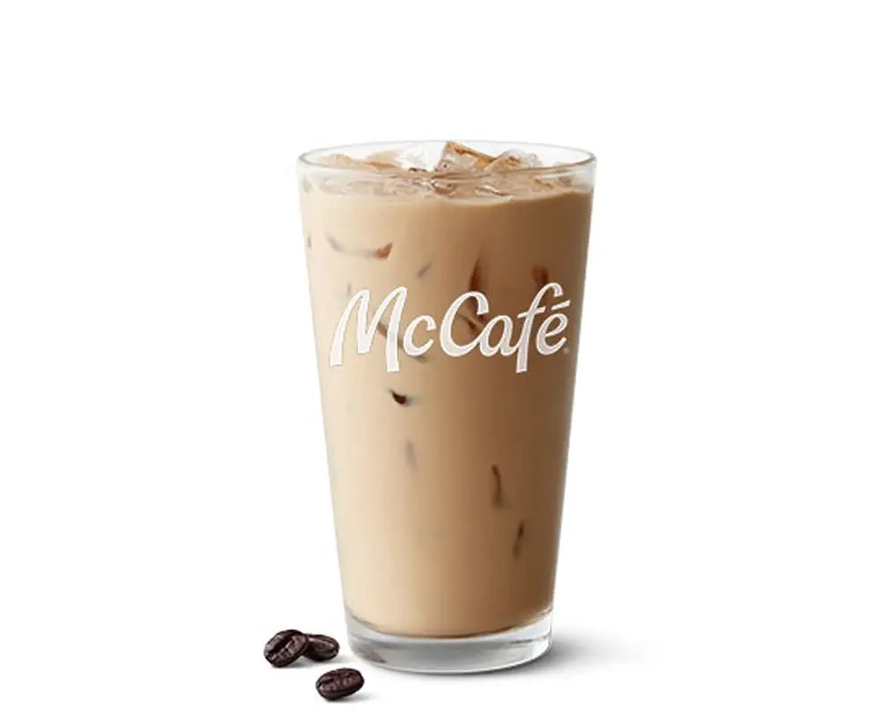 Iced Latte at McDonald's