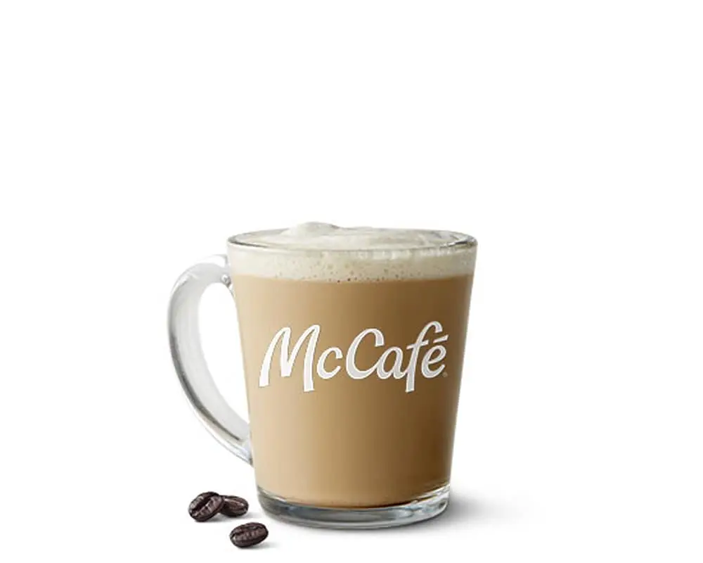 Latte at McDonald's