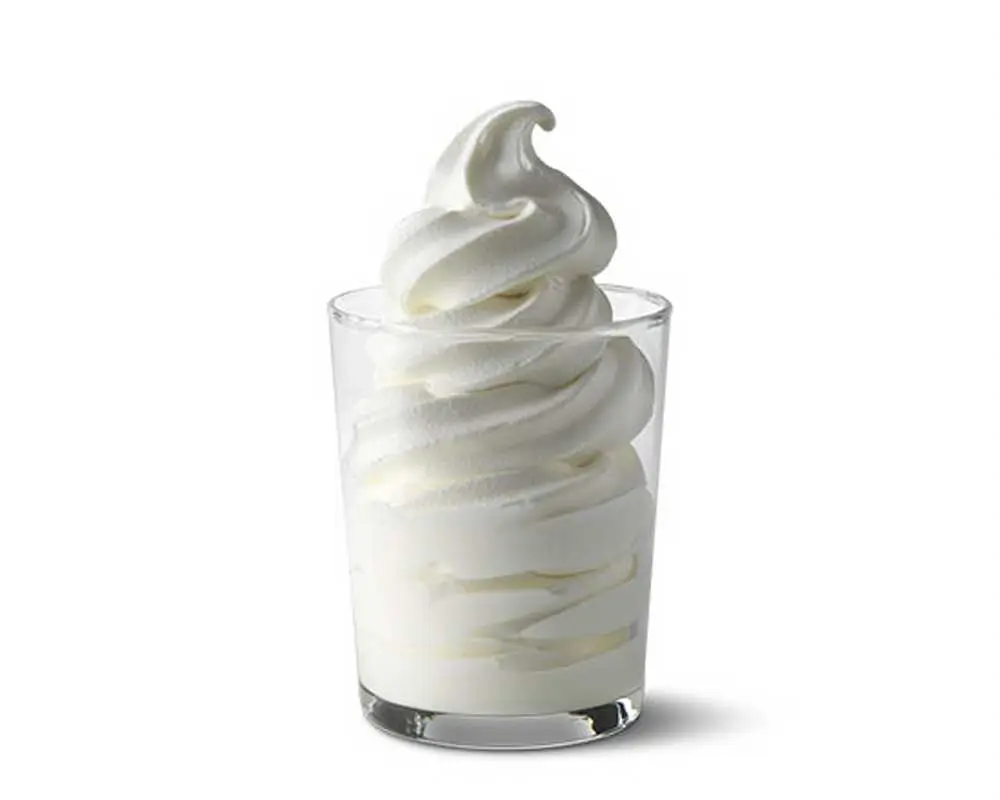 Plain Sundae at McDonald's