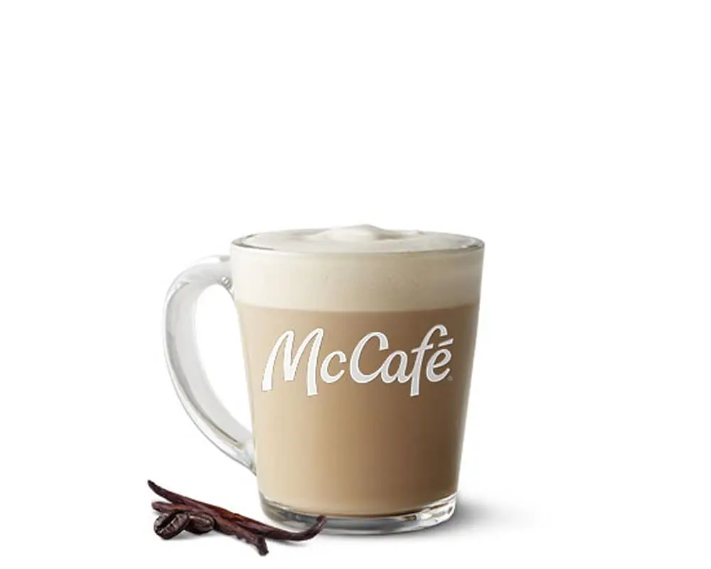 Vanilla Cappuccino at McDonald's