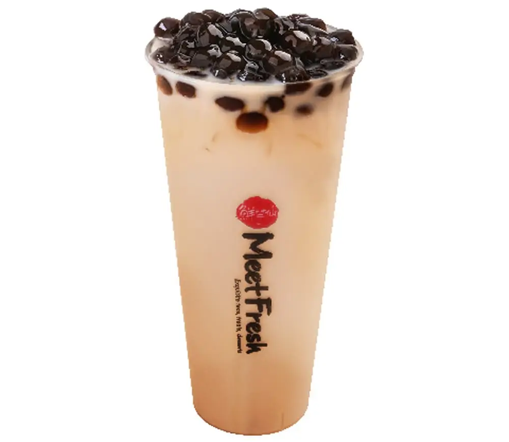 Black Sugar Boba Milk Tea at Meet Fresh | Fremont