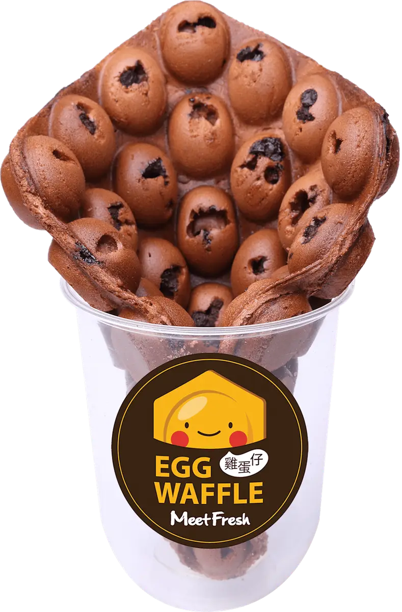 Chocolate Chip Egg Waffle at Meet Fresh | Fremont