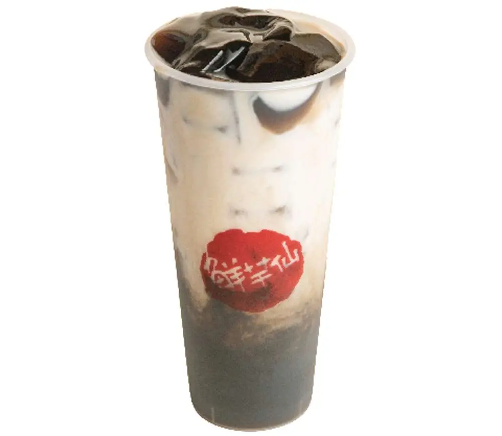 Fresh Milk & Grass Jelly Herbal Tea at Meet Fresh | Fremont