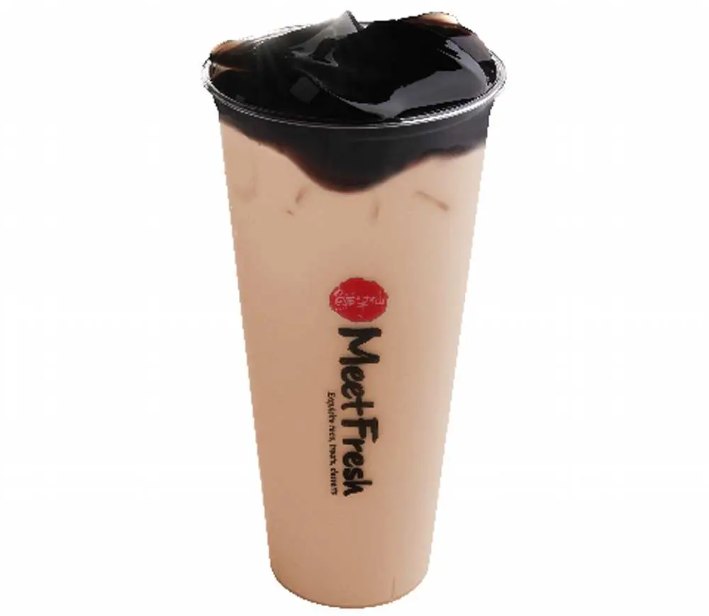 Grass Jelly Milk Tea at Meet Fresh | Fremont