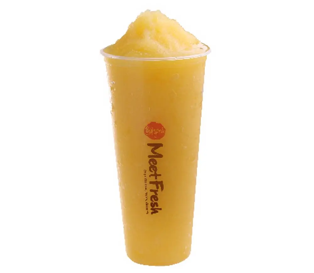 Mango Green Tea Slush at Meet Fresh | Fremont