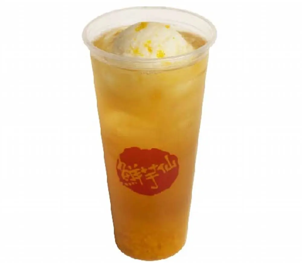 Pineapple Green Tea Float at Meet Fresh | Fremont