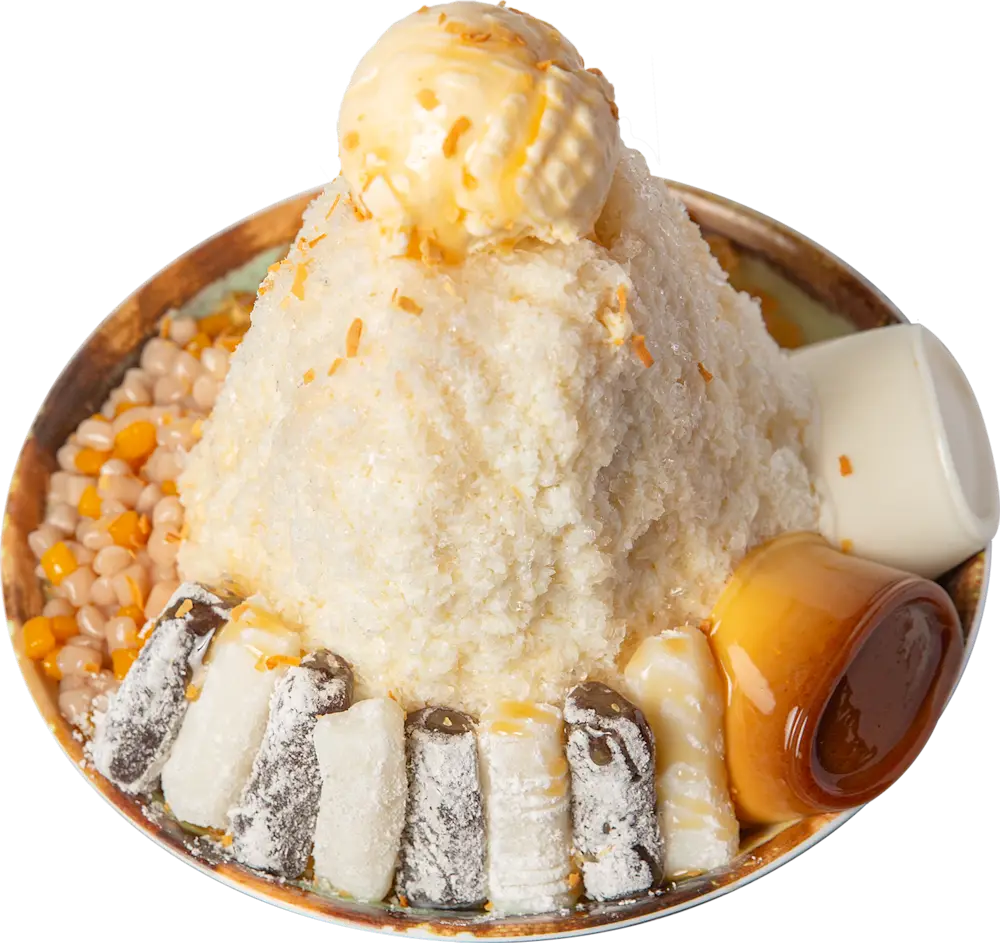 Pudding and Q Mochi Milk Shaved Ice at Meet Fresh | Fremont