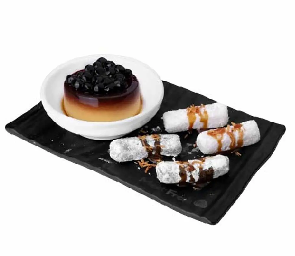 Q Mochi & Caramel Pudding at Meet Fresh | Fremont