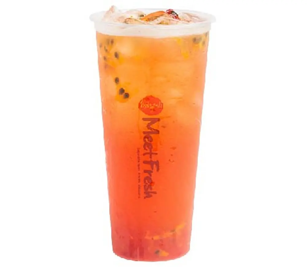 Strawberry Passion Fruit Green Tea at Meet Fresh | Fremont