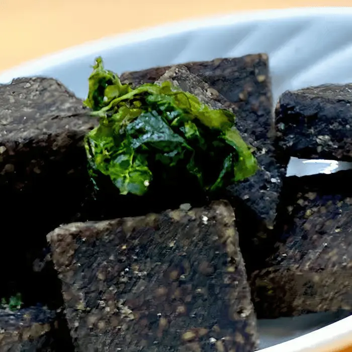 A20. Fried Pork Blood Cake 椒塩豬血糕 at Milk & Honey Cafe