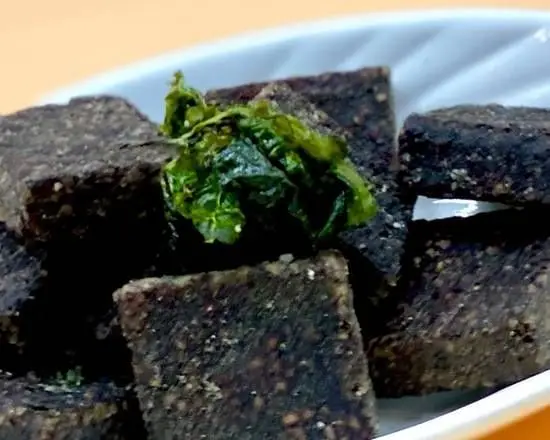 A21. Steamed Pork Blood Cake 蒸猪血糕 at Milk & Honey Cafe