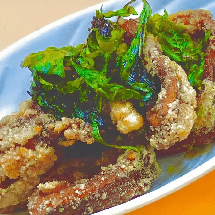 A22. Fried Calamari 椒鹽花枝 at Milk & Honey Cafe